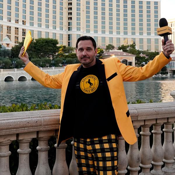 Ryan Eversley on the Las Vegas Strip